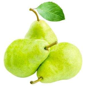 green pears